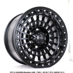 Rim TITANIA 17" BLACK (BEADLOCK)